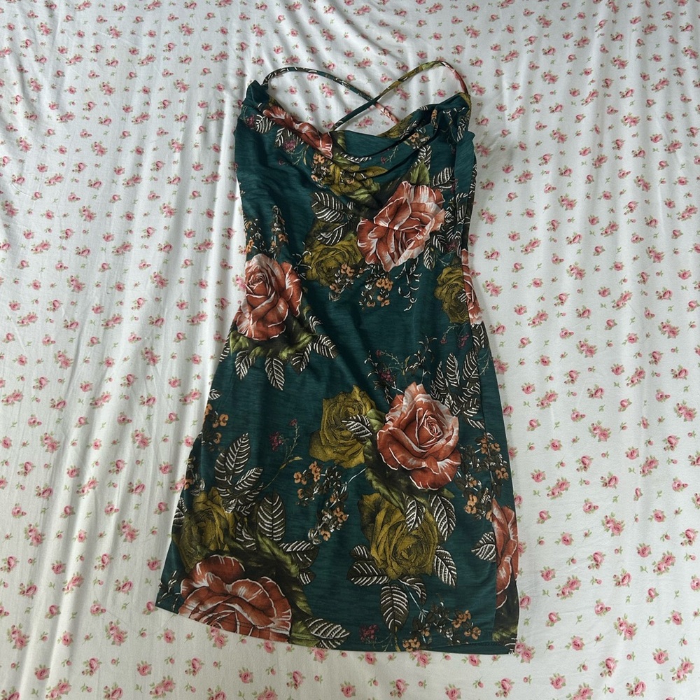 🌲Floral Strappy Dress🌲